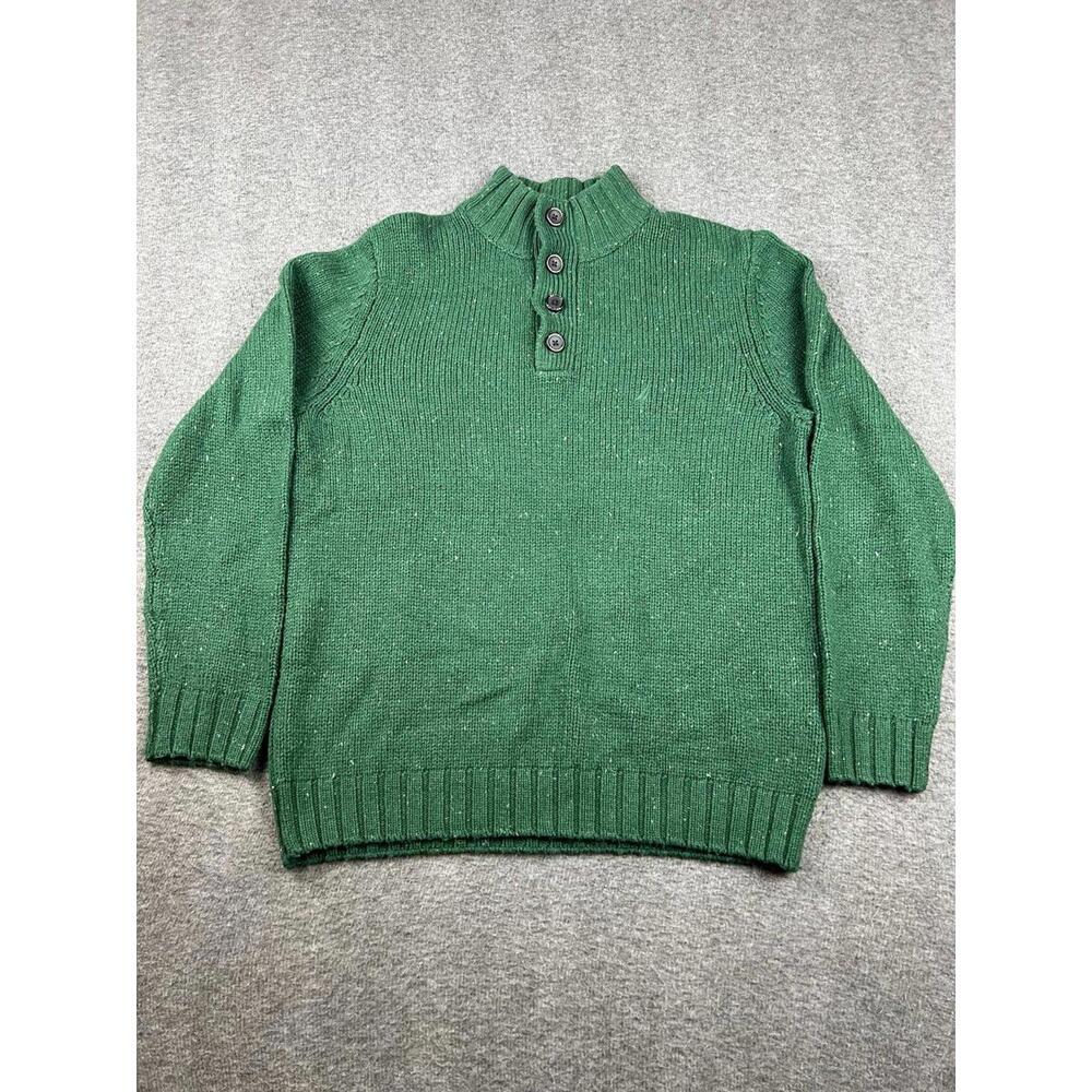 Nautica Men's Green Pullover Sweater Size Medium